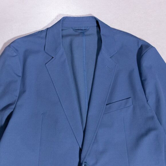 Vineyard Vines OTG On The Go Lightweight Stretch Blue Suit Jacket Blazer 46R - Picture 2 of 7